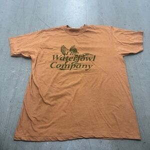 Drake The Waterfowl Company Brown T-Shirt Men's Size XL Hunting Outdoor Tee